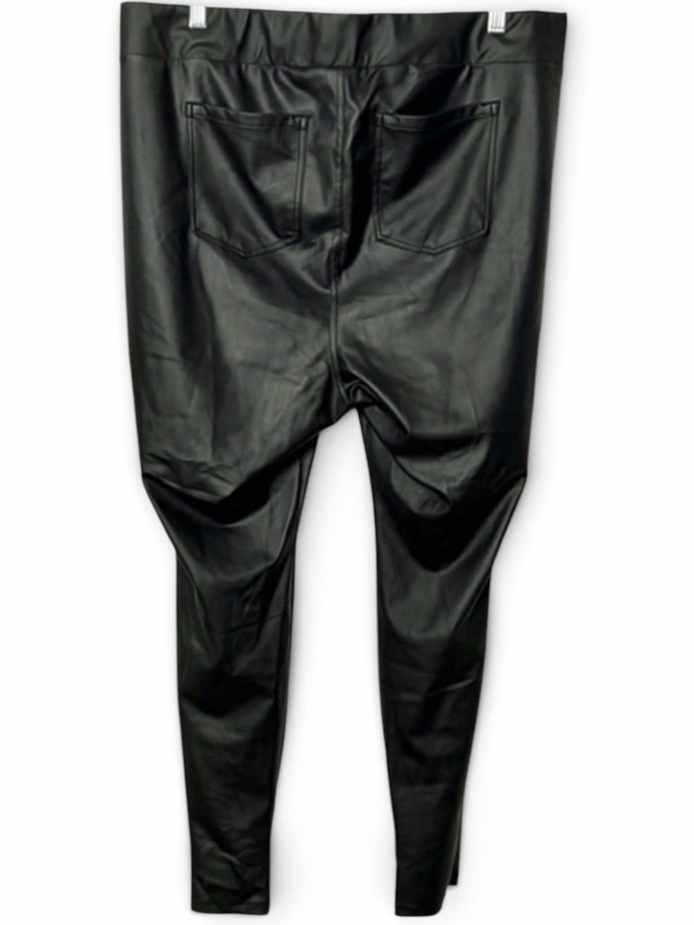 Torrid Full-Length Black Faux Leather Legging Size 2(18/20) - Picture 3 of 7